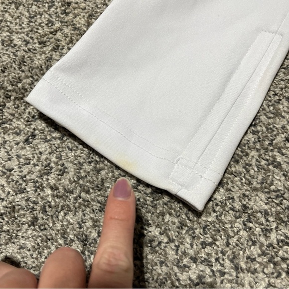 Champro Open Bottom Loose Fit Youth XS Baseball Pants White & Navy Stripe Note!! - Picture 3 of 13